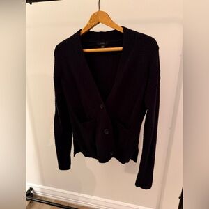 J. Crew Women's Black Cardigan Sweater